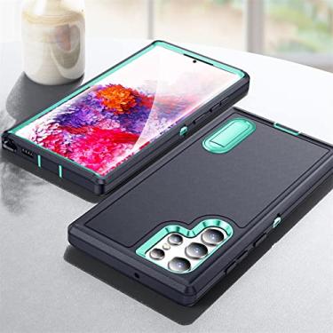 Imagem de Capa de armadura dura anti-suor para Samsung Galaxy S22 Ultra 5G S 22 Plus A53 A 53 S22ultra capa de telefone para Samsung S22 Capas, azul marinho, para Galaxy S22