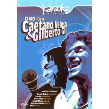 Imagem de Dvd - Karaoke Melhor De Caetano Veloso  Gilberto Gil - Eve