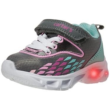 Imagem de Carter's Tênis infantil unissex Atlas, Cinza, 8 Toddler