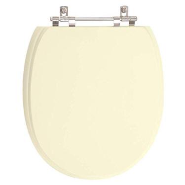Imagem de Assento Sanitário Poliester De Ville Creme (bege Claro) Para Vaso Deca