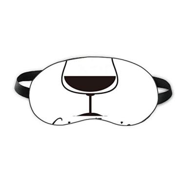 Imagem de Contorno de Gin Tonic Cocktail Sleep Eye Shield Capa macia para sombra noturna