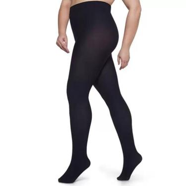 Imagem de Meia Calça Grossa Inverno Lupo 17613-001 Plus Size Fio 180 Poliamida