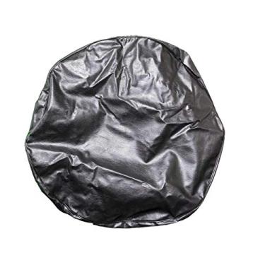 Imagem de Melhores capas de pneu sobressalente: proteção de pneu reserva resistente para todos os climas (pequeno) (vinil preto) (ST1001BK)