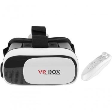 Imagem de Óculos Vr Box Realidade Virtual Para Celular Com Controle Box 2.0