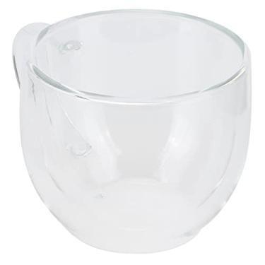 Imagem de Xícara, copo de bebida transparente, caneca de café xícara de chá com alça para hotel