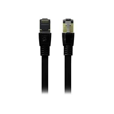 Imagem de 5+ Cabo Patch Cord Cat7 FTP 600 MHZ 10 GBPS 2M - Preto