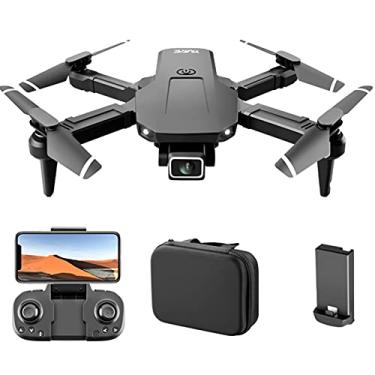 Imagem de Hosioe Drone S68 RC com Câmera 4K Wifi FPV Drone Mini Brinquedo Quadcóptero Dobrável para Crianças com Controle do Sensor de Gravidade Modo sem Cabeça Gesto Foto Vídeo Função