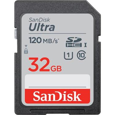 Imagem de cartao de memoria SANDISK SDHC ULTRA 80mb/s 32GB SD original