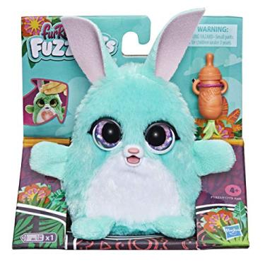 Imagem de FurReal Fuzzalots Bunny Interactive Animatronic Color-Change Toy, Lights and Sounds, Electronic Pet, for Kids Ages 4 and up