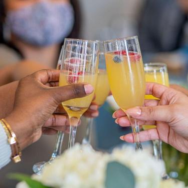 Imagem de Jogo de Taças Elegantes Champagne 180ml de Vidro Luxo - 18Un