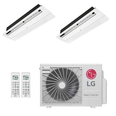 Imagem de Ar-Condicionado Multi Split Inverter LG 18.000 (1x Evap Cassete 1 Via 9.000 + 1x Evap Cassete 1 Via 12.000) Quente/Frio 220V