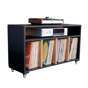 Imagem de Estante Rack Organizadora de Discos LPs