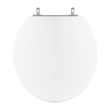 Imagem de Assento Sanitário Poliéster para Louça Universal/standard Aço reb. Oculto Branco