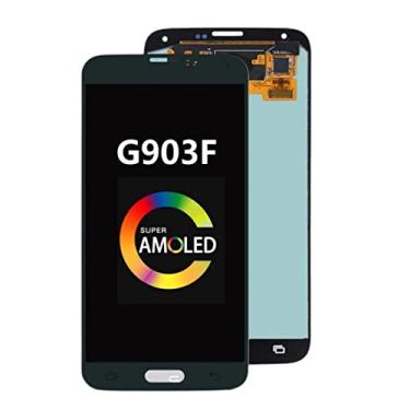 Imagem de SHOWGOOD Tela LCD de 5,1 polegadas para Samsung S5 NEO G903 para Samsung G903F S5 NEO Montagem Digitalizador de Tela LCD Touch (Ouro)
