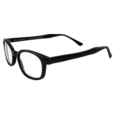 Imagem de Óculos de sol unissex para motociclistas KD tamanho único transparente