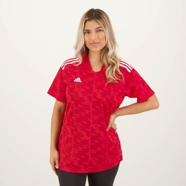 Imagem de Camisa Adidas Condivo 21 Primeblue Feminina Vermelha-Feminino