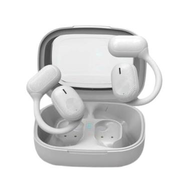 Imagem de Fone Bluetooth Estéreo Encaixe De Orelha J-60c Cor Preto e Branco (Branco)