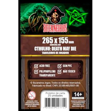 Imagem de Sleeve Customizado para Cthulhu: Death May Die - Tabuleiros de Jogador (265 x 155)