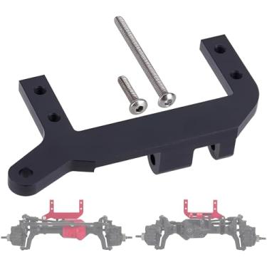 Imagem de AMK TRX4 Servo Mount, Aluminum TRX4 SOA Mount 4-Link Suspensionfor for 1/10 RC Crawler TRX4 Sevro On Axle Mount Upgrades (Black)