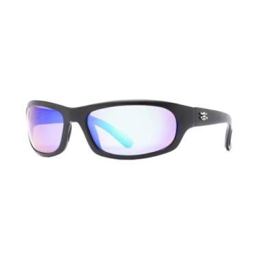 Imagem de Calcutta Steelhead Óculos de sol de pesca da série original – masculino e feminino, polarizado para proteção solar ao ar livre, Óculos de sol, Preto, One Size