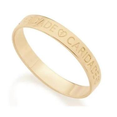Imagem de Aliança de casamento e noivado banhado ouro 3x 24k 18k e 22k fina rose