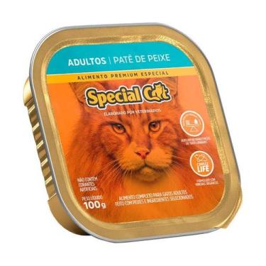 Imagem de Ração Úmida Special Cat para Gatos Adultos Sabor Patê de Peixe 100g