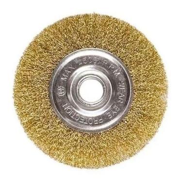 Imagem de Escova De Aço Circular 100mm X 12 X 22mm Rpm 4.500 - DSILFLEX