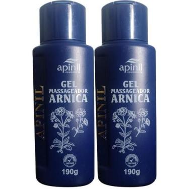 Imagem de Kit 2 Gel Massageador Arnica 190G Apinil Cosméticos