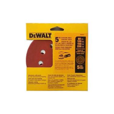 Imagem de Kit 5 Discos Lixa Dewalt 5 Dw4307 X