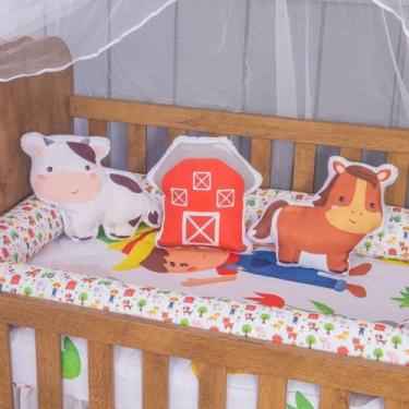 Imagem de Trio de Almofadas Decorativa Infantil Menino para Bebe - Zan Baby, Far