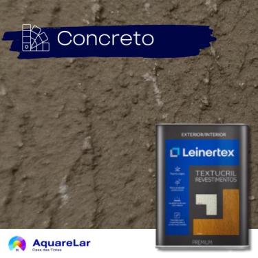 Imagem de Textura Textucril Leinertex 23Kg, CONCRETO