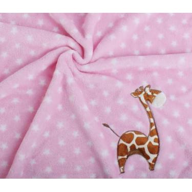 Imagem de Manta Pink Girafa Baby Pil