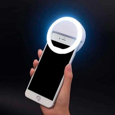 Imagem de Ring Selfie Clip 3 Níveis de Iluminação para Maquiagem Make, Fotos e V