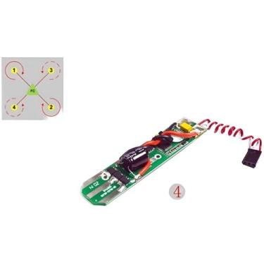 Imagem de Placa Controladora de Velocidade Drone Free-x fx4-024 ESC4 (Vermelha e