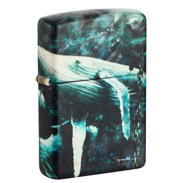 Imagem de Zippo Spazuk Baleia Design 540 Isqueiro de bolso colorido
