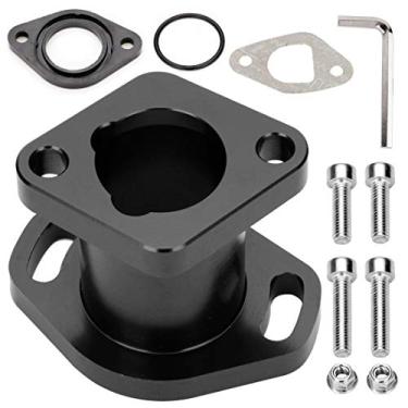 Imagem de FVRITO Performance Racing tubo de admissão de tubo de entrada parafuso de vedação para compatível com Predator 212ccc ct200u GX160 GX200 6,5HP OHV chinês 196cc clone motores Mini Bike Go Kart preto