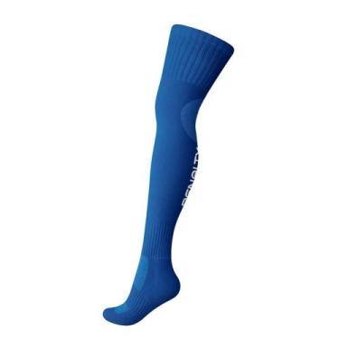 Imagem de Meião Penalty Masculino Infantil Matis 413648 Futebol, Azul, 29/32