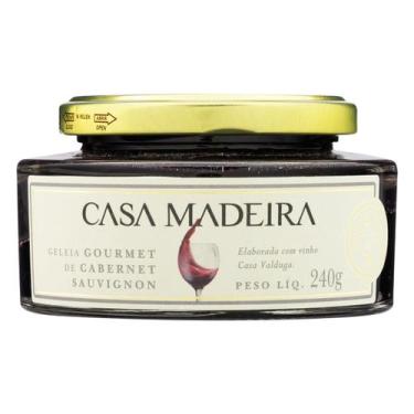 Imagem de Geleia de Cabernet Sauvignon CASA DA MADEIRA 240g - Casa Madeira