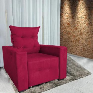 Imagem de Poltrona Amamentação E Decoração Helena  - Beatriz Decor , VERMELHO