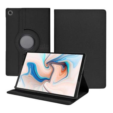 Imagem de Capa Para Galaxy Tab A9 Plus 11 Polegadas - Giratória Couro - Tech Kin