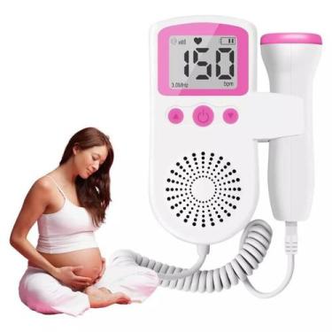 Imagem de Fetal Doppler Monitor De Frequência para Ouvir os Batimentos do Bebê C