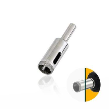 Imagem de Serra Copo Ou Broca Diamantada de 14 X 67 Mm Com Haste Triangular Para