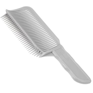 Imagem de Toyvian Pente De Desbotamento Para Homens Pente Para Estilização De Cabelo Suprimentos Para Pente Superior Plano Ferramenta De Corte De Cabelo De Barbeiro