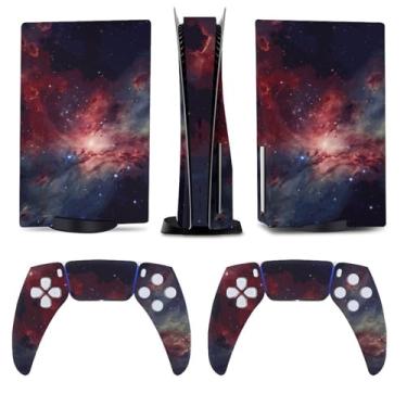 Imagem de Buyidec Galaxy Sky para PS5 Skin Console e Controlador Acessórios Capas Anime Vinil Capa Adesivo Conjunto Completo para Playstation5 Disc Edition