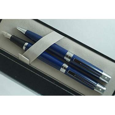 Imagem de Sheaffer Cross 300 Collection II Conjunto de caneta-tinteiro e esferográfica, compacta, polida, tambor e compromissos médios