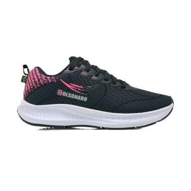 Imagem de Genérico, Tênis Bolsonaro : Liberdade Style Tênis Bolsonaro : Liberdade Style - Cor:PRETO ROSA;Tamanho:36