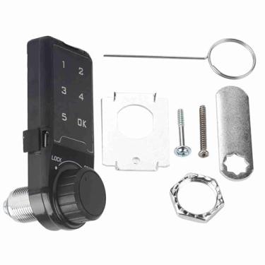 Imagem de Fechadura de Acesso Com Senha de Teclado Sensível Ao Toque, Armário de Segurança Eletrônico Digital, Armário Codificado para Agente, Escola, Spa, Piscina, Academia (Tamanho de