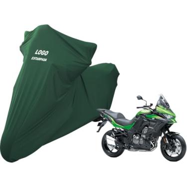 Imagem de Capa Protetora Para Cobrir Moto Kawasaki Versys 1000 De Luxo (Verde)
