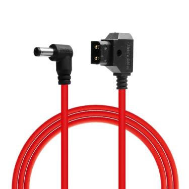 Imagem de Alvin's Cables Cabo de alimentação Dtap para DC para Atomos Shogun, cabo de alimentação de ângulo reto ultra macio D-tap para 2.1 DC para Blackmagic Design Video Assist, SmallHD 702, para monitor