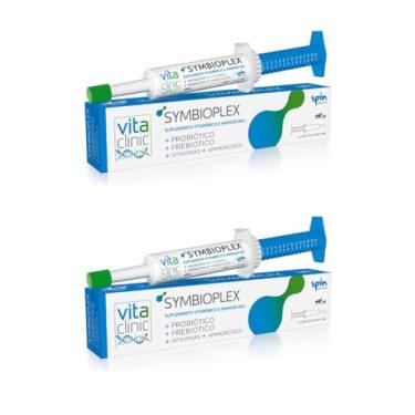 Imagem de Kit 2 Probiotico Symbioplex Seringa Vita Clinic 14G UNIDADE Simbiotico Cães e Gatos